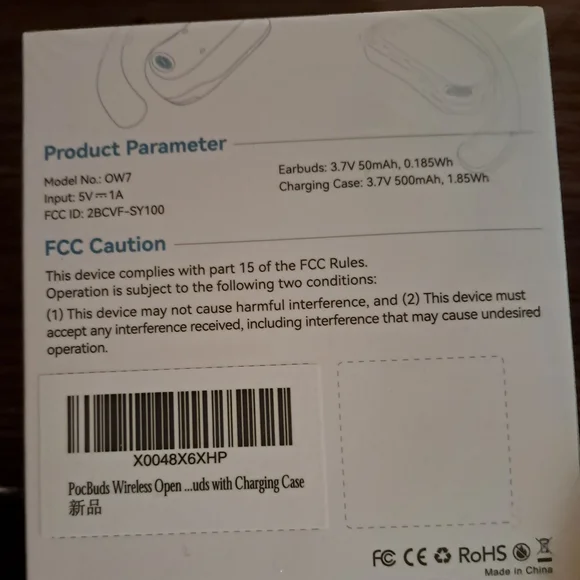 Goodbyes Open Ear Wireless Earbuds Teal - Picture 2 of 2